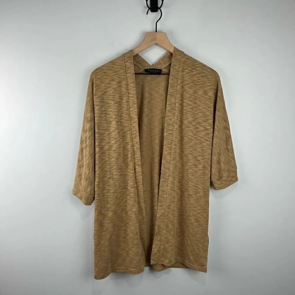 Laundry by Shelli Segal Los Angeles Tan Open Cardigan M